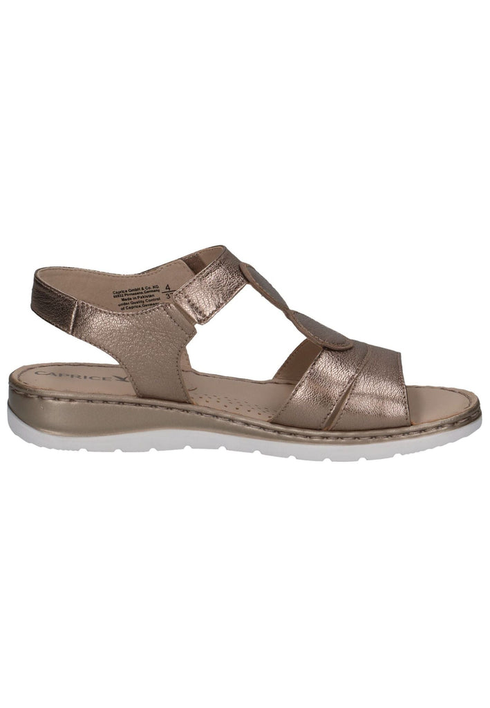 Caprice Sandalen Leder Taupe