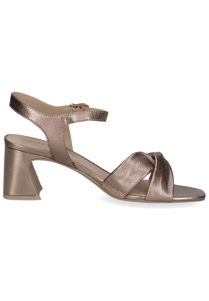 Caprice Sandalen Leder Taupe