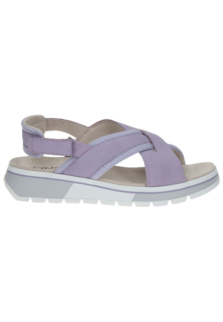 Caprice Sandalen Leder/Textil Purple