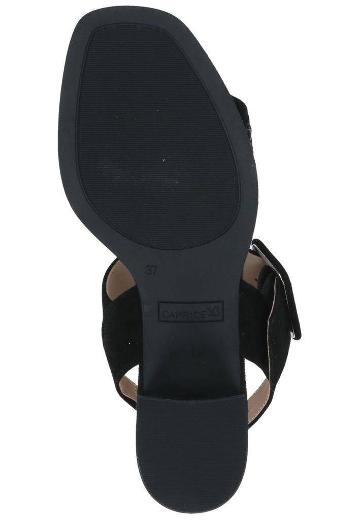 Caprice Sandalen Leder/Textil Schwarz