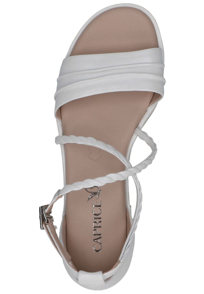 Caprice Sandalen Leder Weiß