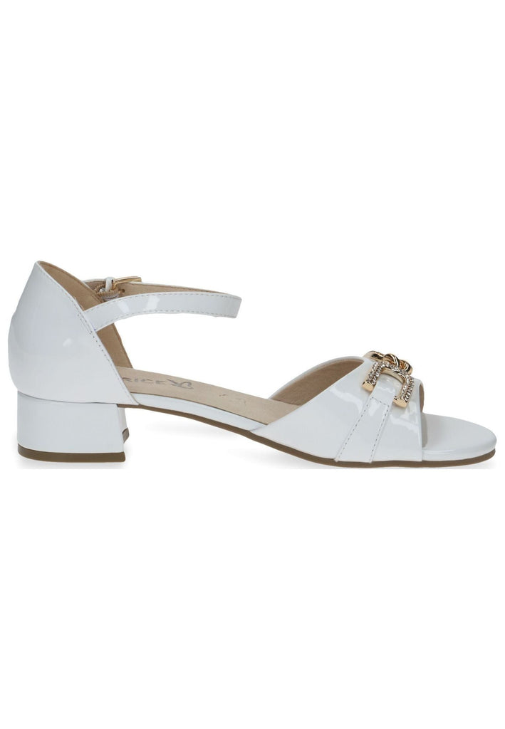 Caprice Sandalen Leder Weiß