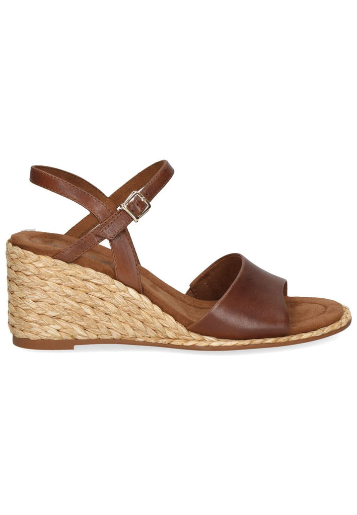 Caprice Sandalen Nappaleder Cognac