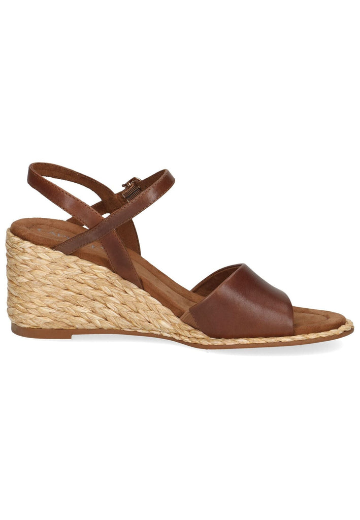 Caprice Sandalen Nappaleder Cognac