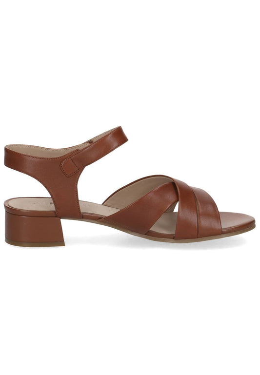 Caprice Sandalen Nappaleder Cognac