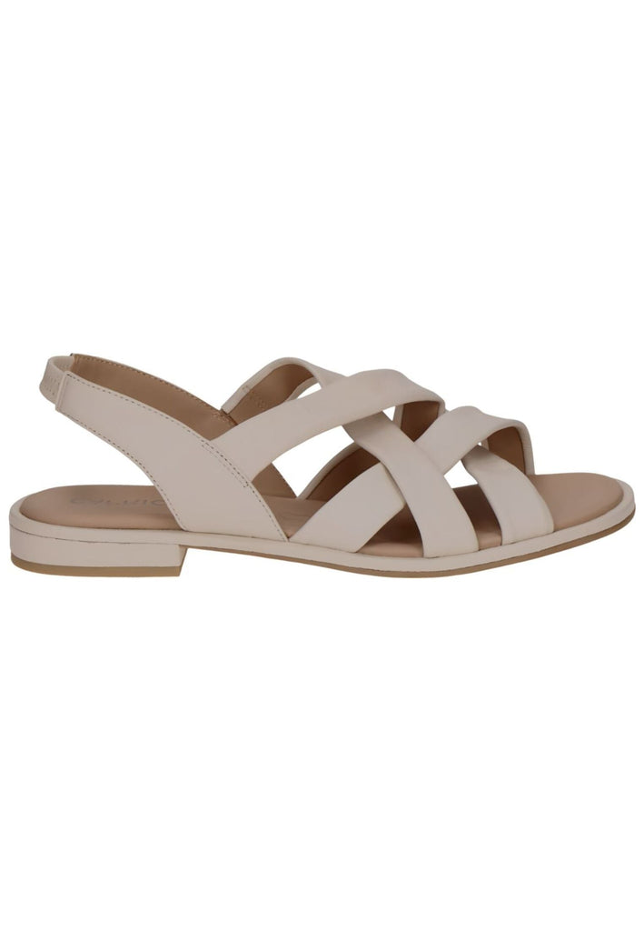 Caprice Sandalen Nappaleder Offwhite