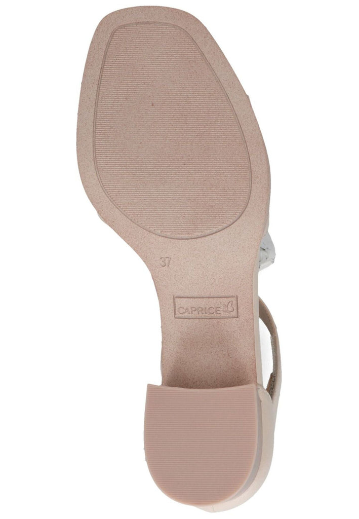 Caprice Sandalen Nappaleder Offwhite