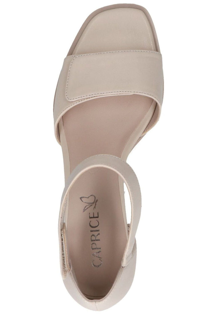 Caprice Sandalen Nappaleder Offwhite