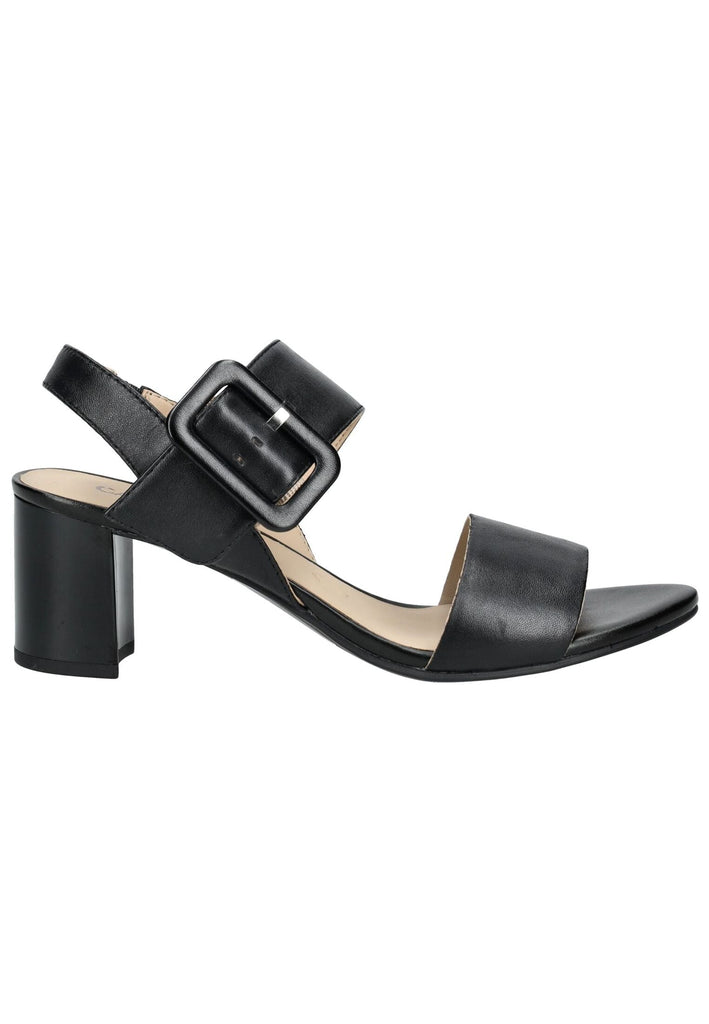 Caprice Sandalen Nappaleder Schwarz