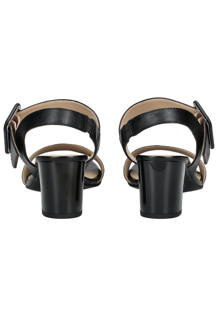 Caprice Sandalen Nappaleder Schwarz