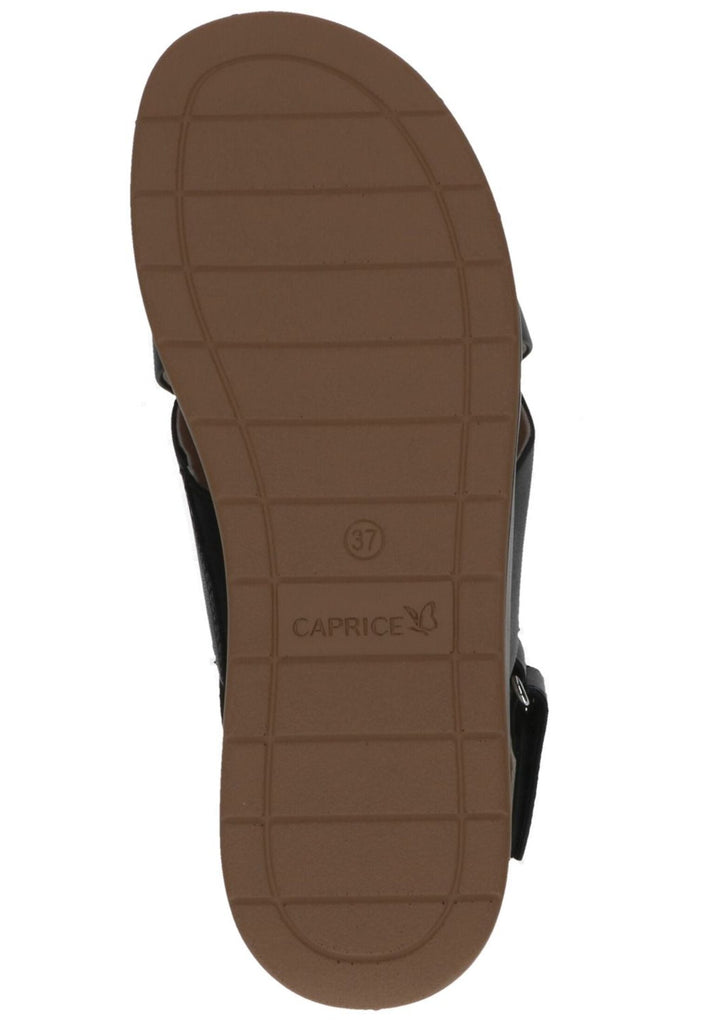 Caprice Sandalen Nappaleder Schwarz
