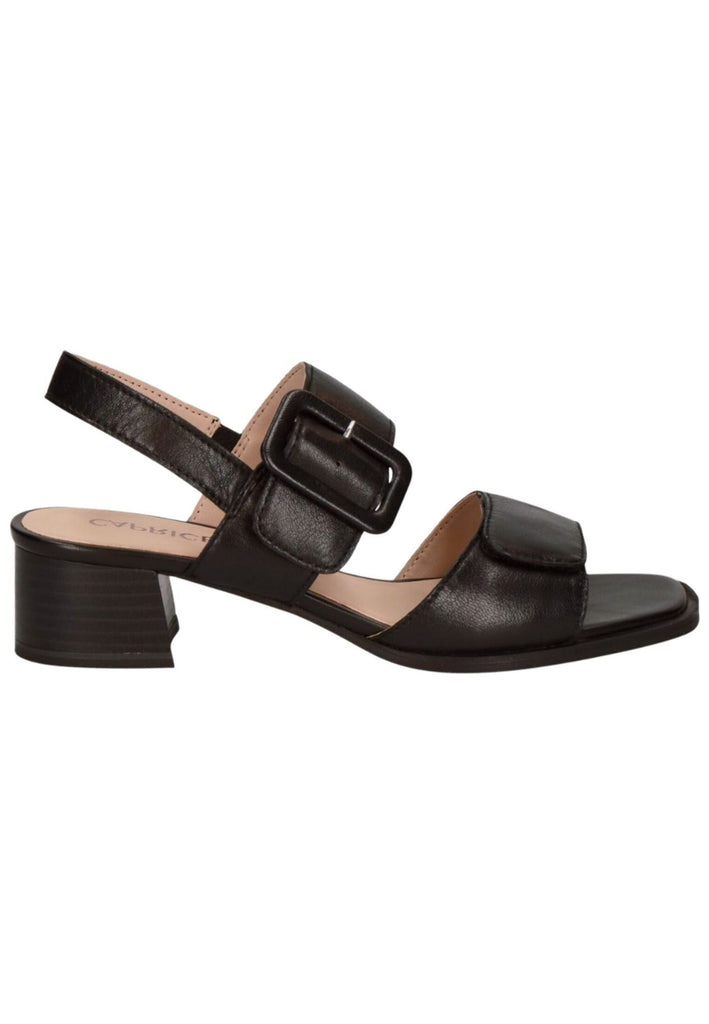 Caprice Sandalen Nappaleder Schwarz