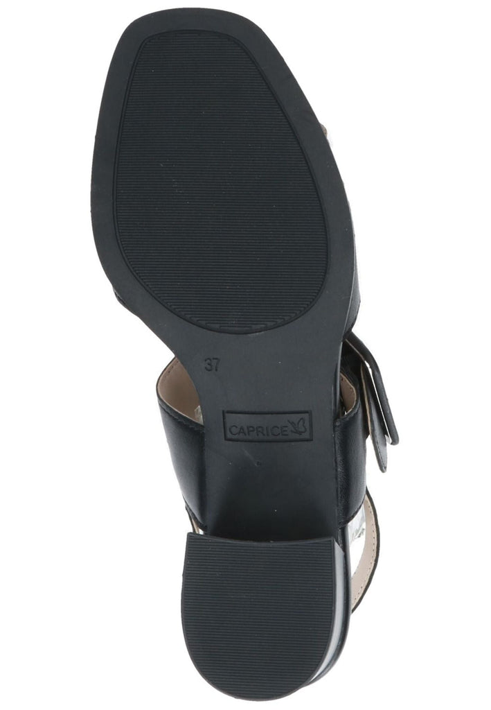 Caprice Sandalen Nappaleder Schwarz