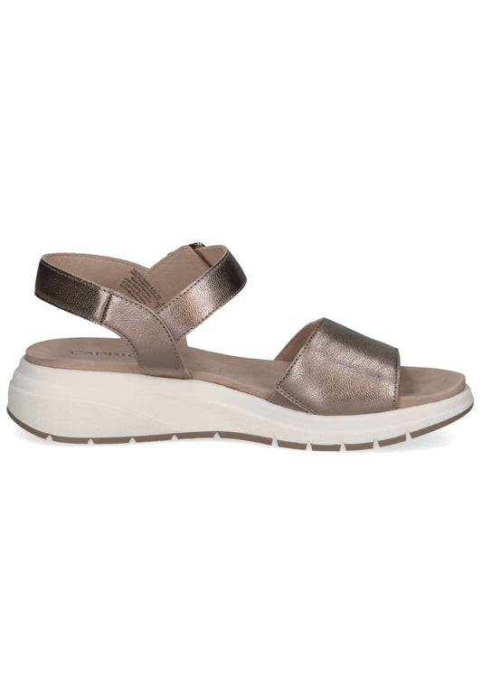 Caprice Sandalen Nappaleder Taupe