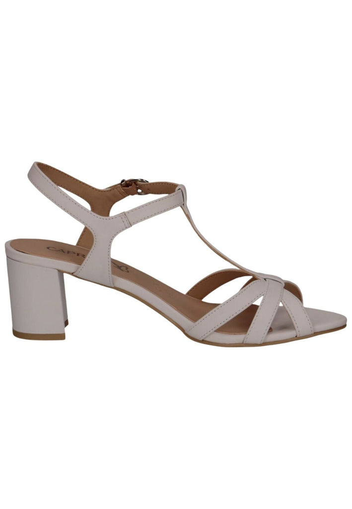 Caprice Sandalen Nappaleder Weiß