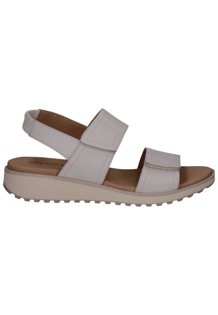 Caprice Sandalen Nappaleder Weiß