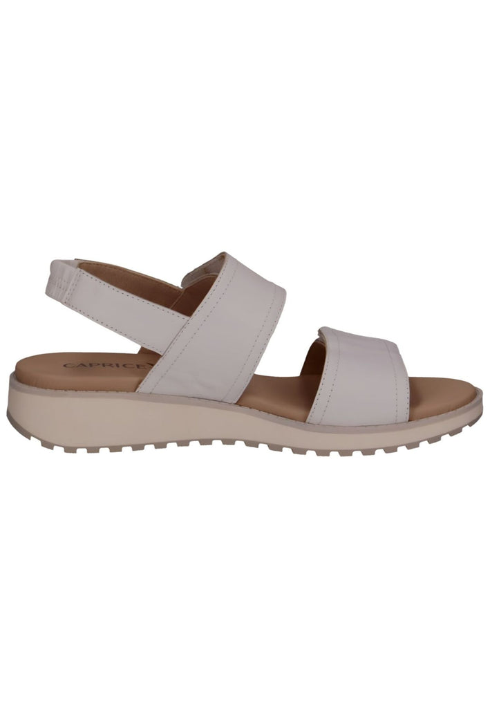 Caprice Sandalen Nappaleder Weiß