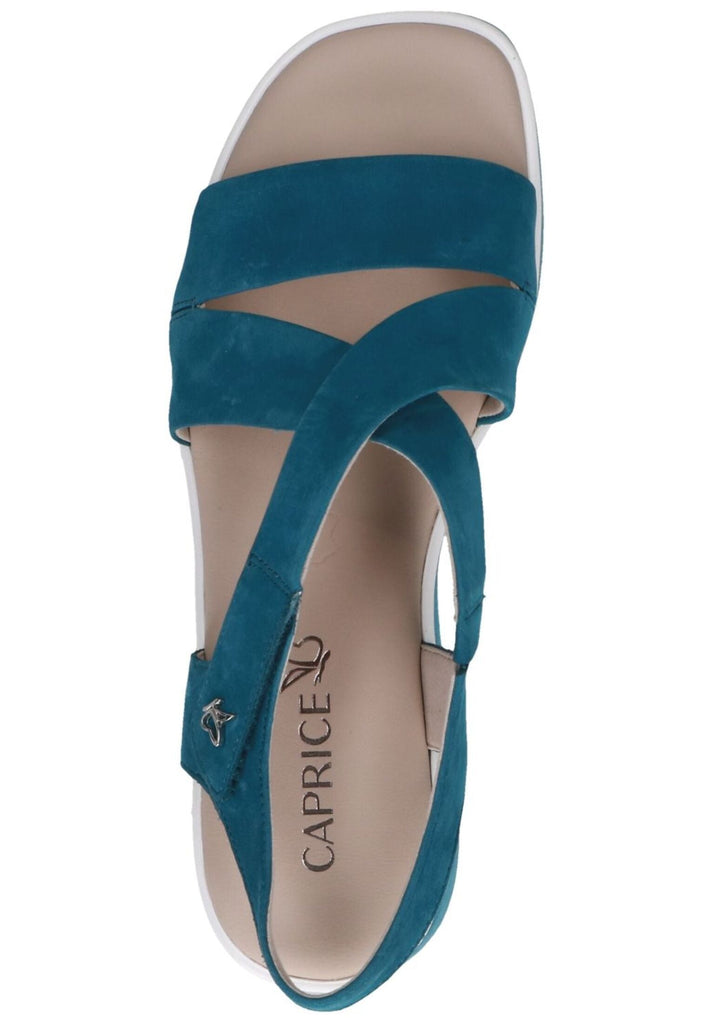 Caprice Sandalen Nubukleder Blau