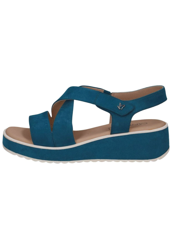 Caprice Sandalen Nubukleder Blau