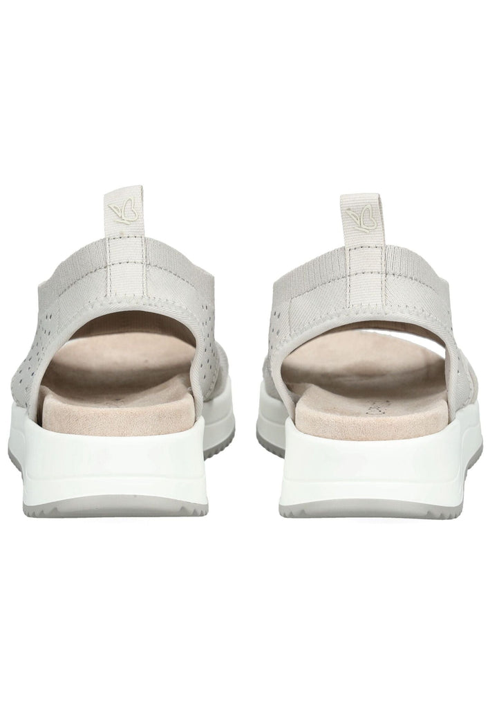 Caprice Sandalen Textil Hellgrau