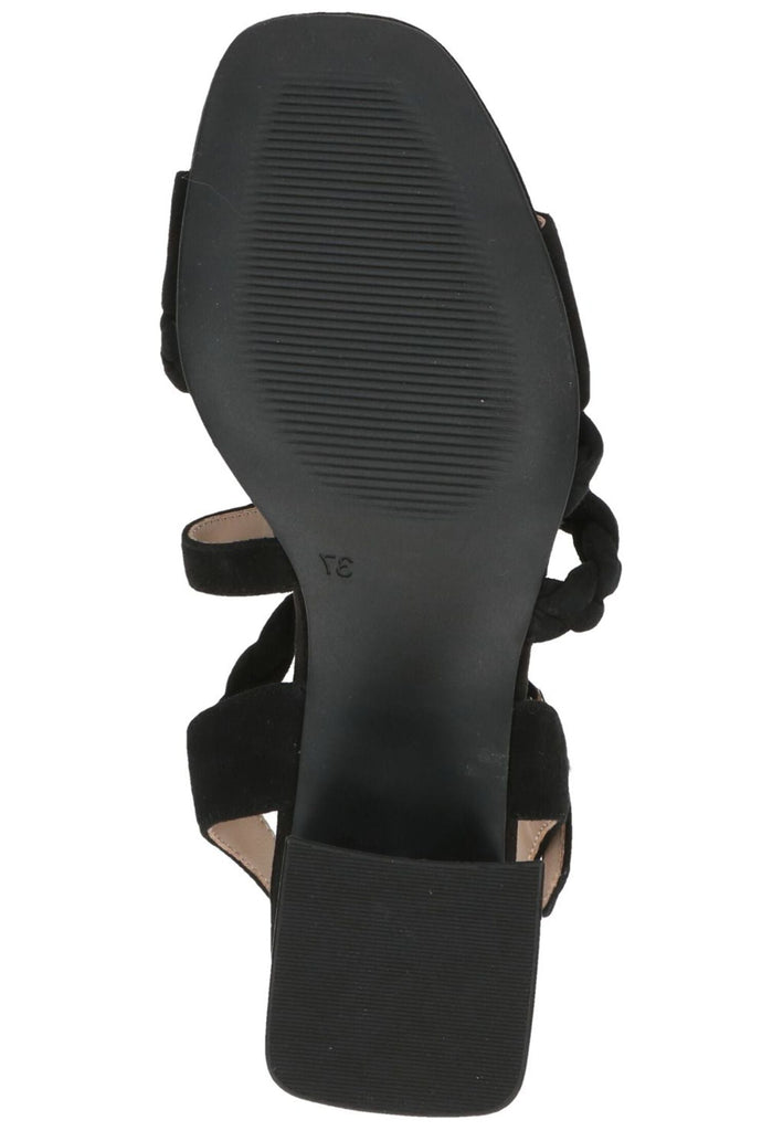 Caprice Sandalen Veloursleder Schwarz