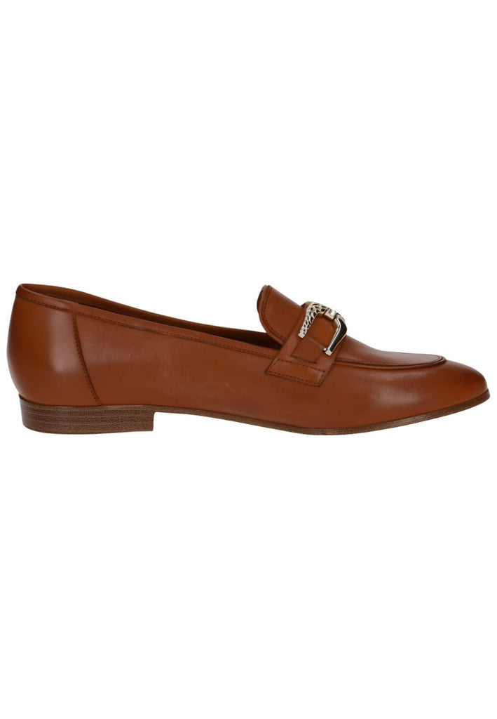 Caprice Slipper Leder Cognac