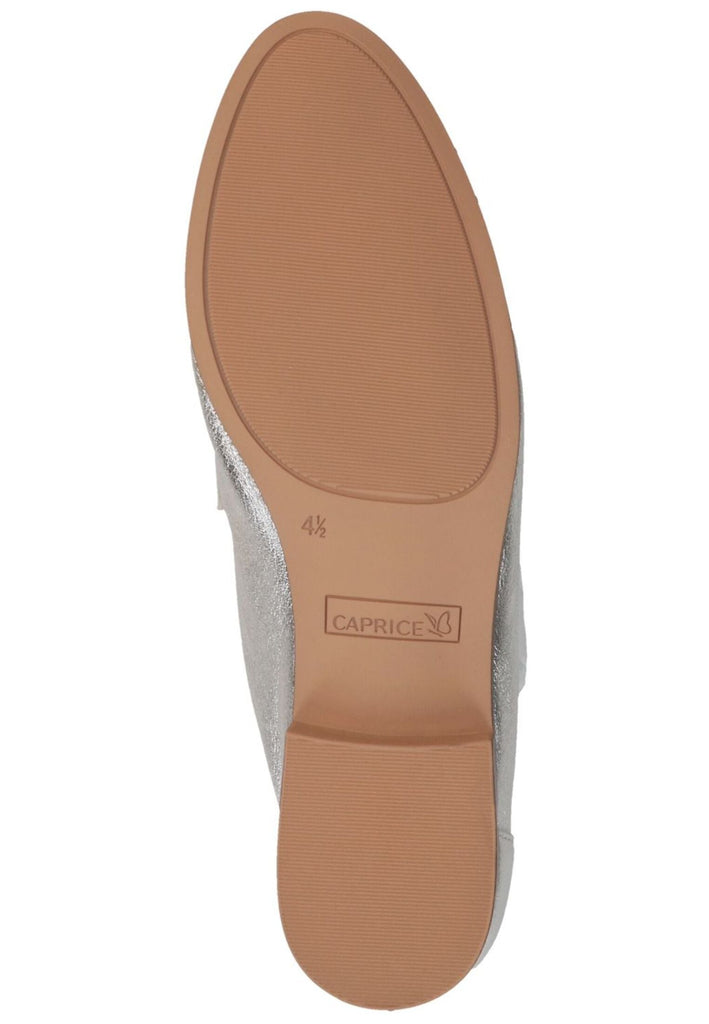Caprice Slipper Leder Metallic