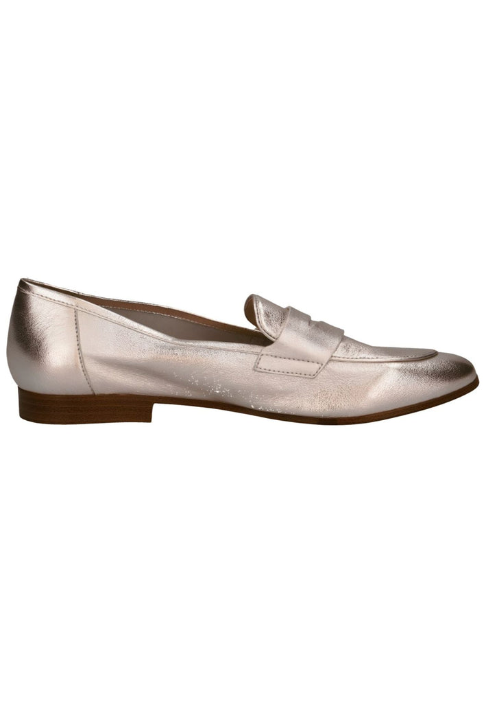 Caprice Slipper Leder Metallic