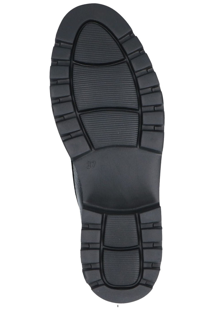 Caprice Slipper Leder Schwarz Lack