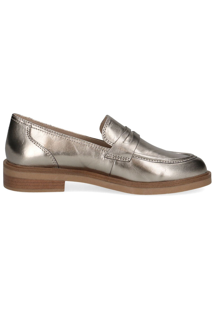 Caprice Slipper Leder Taupe