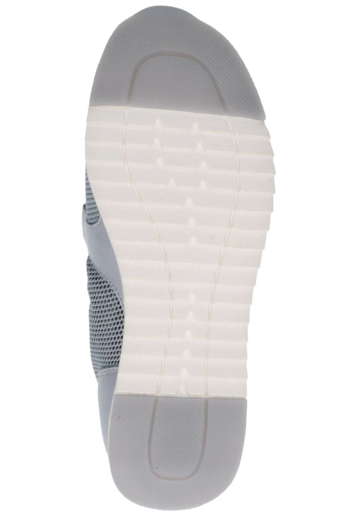 Caprice Slipper Leder/Textil Hellblau