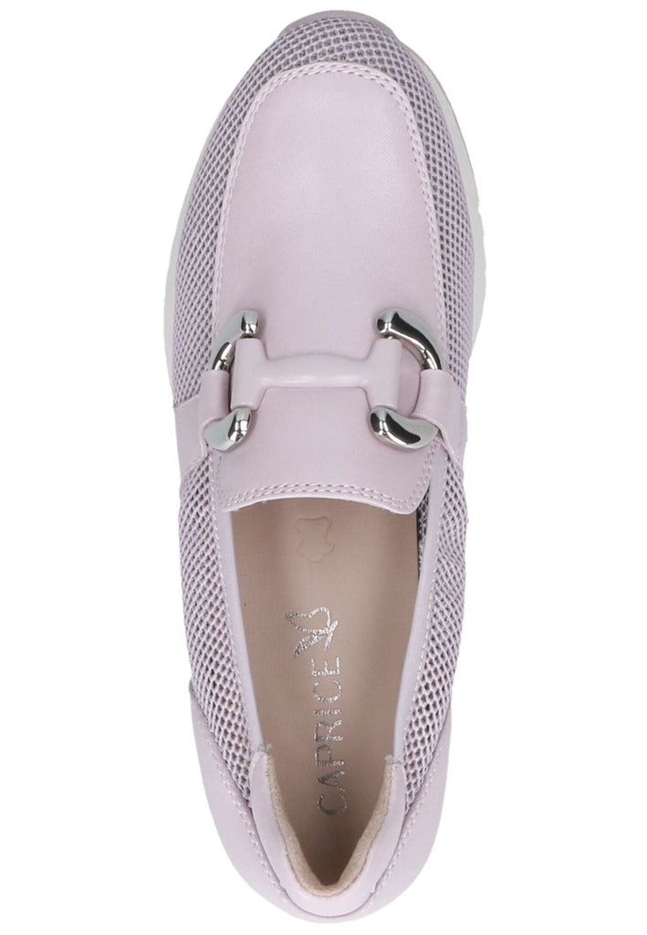 Caprice Slipper Leder/Textil Purple