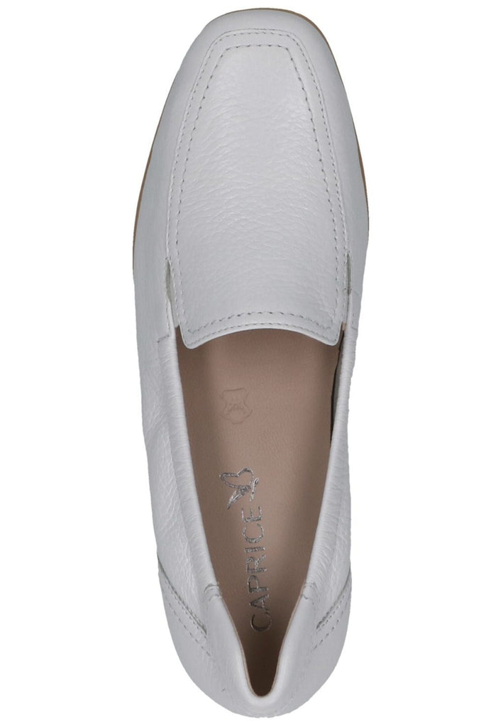 Caprice Slipper Leder Weiß
