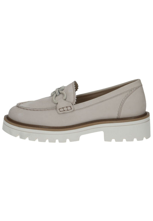 Caprice Slipper Leder Weiß