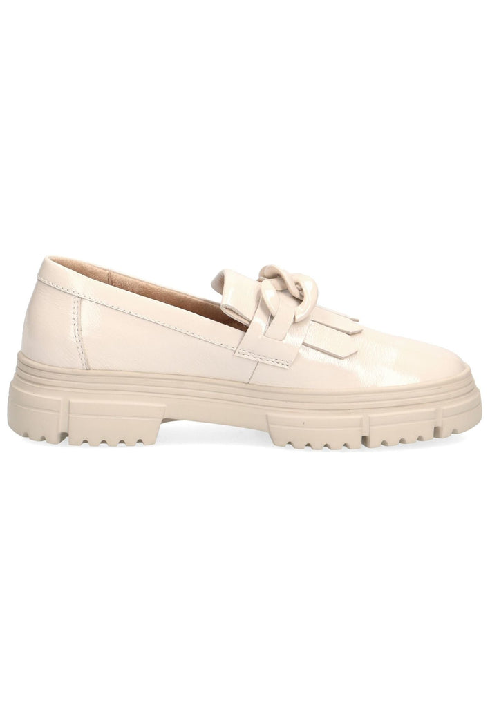 Caprice Slipper Leder Weiß