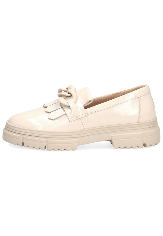 Caprice Slipper Leder Weiß