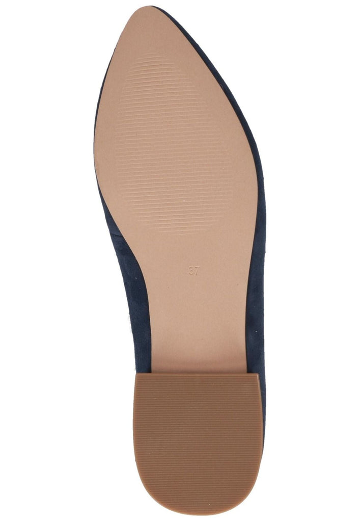 Caprice Slipper Veloursleder Blau
