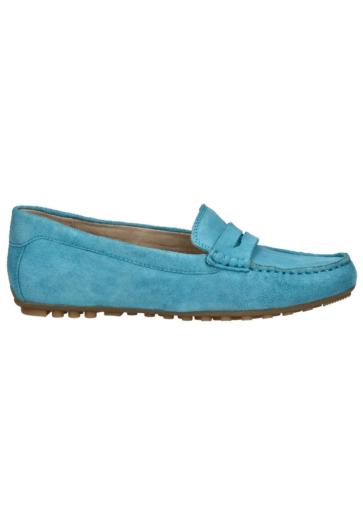 Caprice Slipper Veloursleder Blau