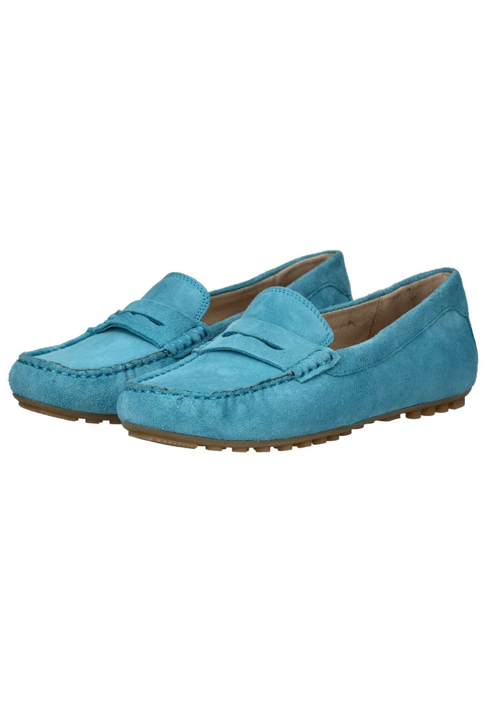 Caprice Slipper Veloursleder Blau