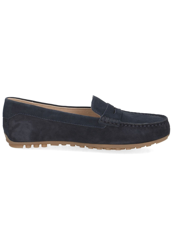 Caprice Slipper Veloursleder Ocean