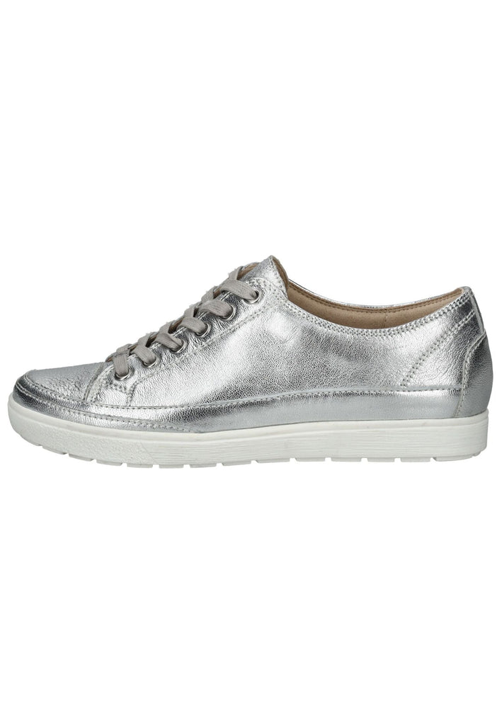 Sneaker Caprice Sneaker Leder Silber