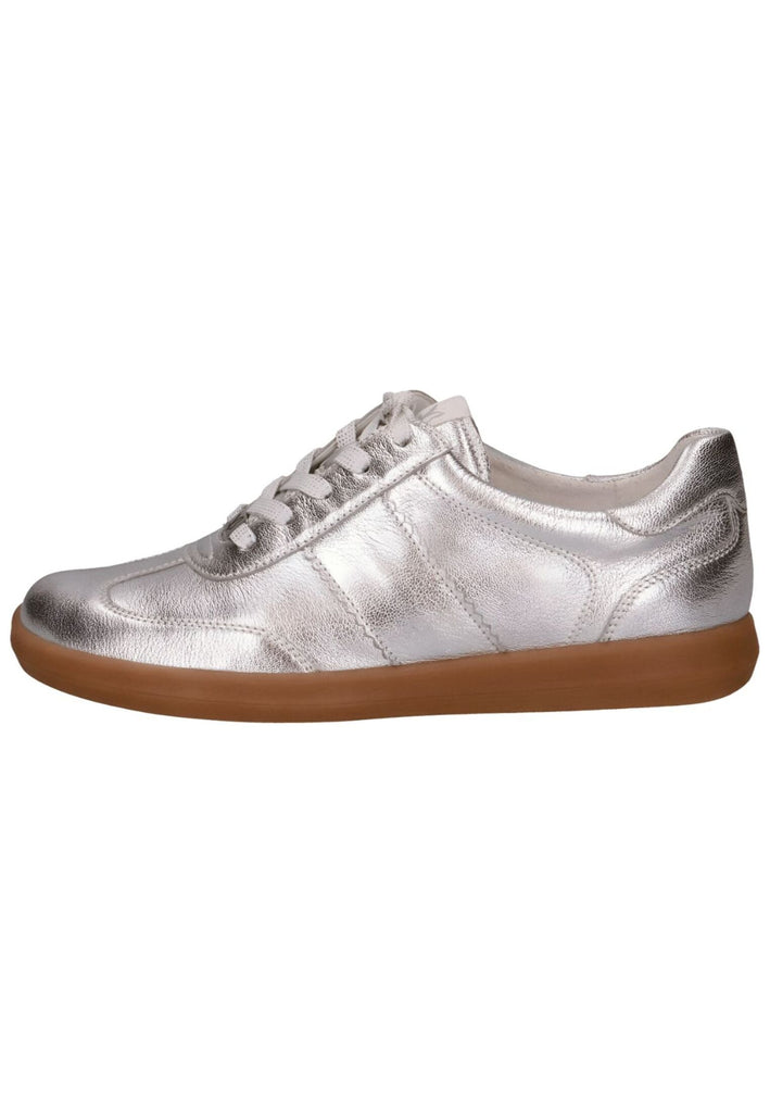 Sneaker Caprice Sneaker Leder Silber