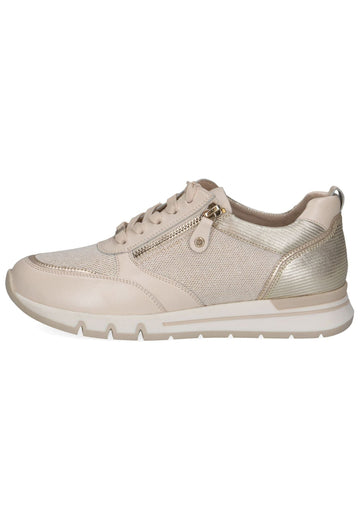 Sneaker Caprice Sneaker Leder/Textil Cream