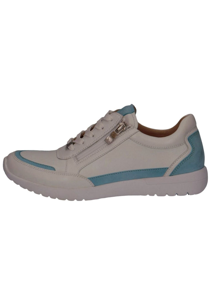 Sneaker Caprice Sneaker Leder Weiß/Blau