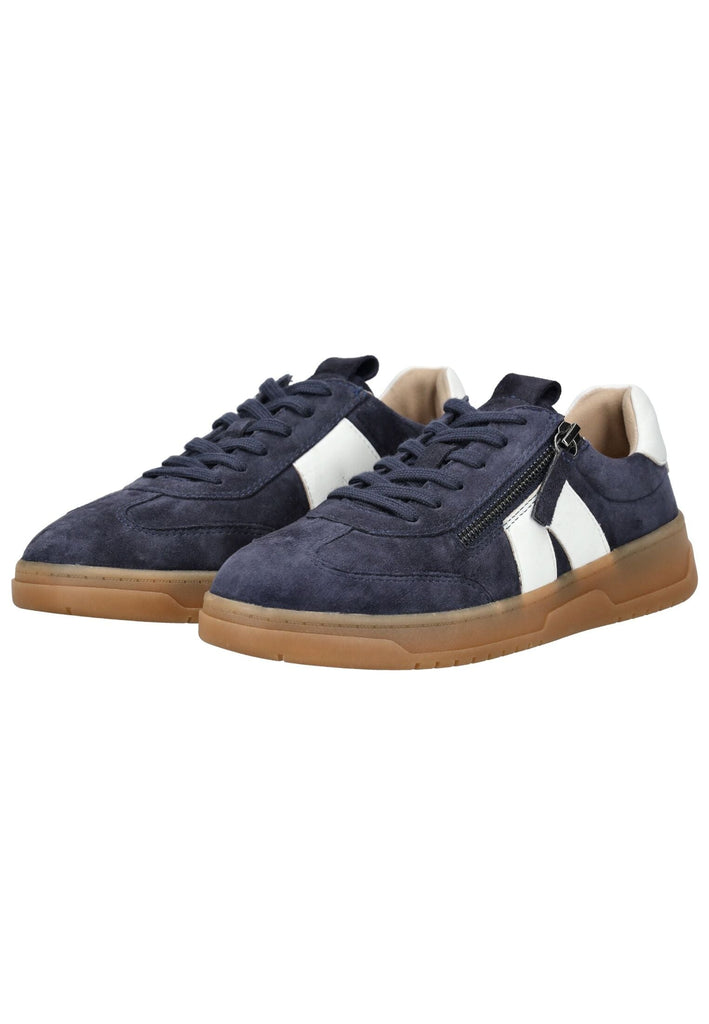 Caprice Sneaker Leder Blau/Weiß