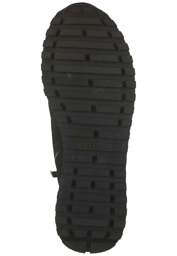 Caprice Sneaker Leder Schwarz Warmfutter