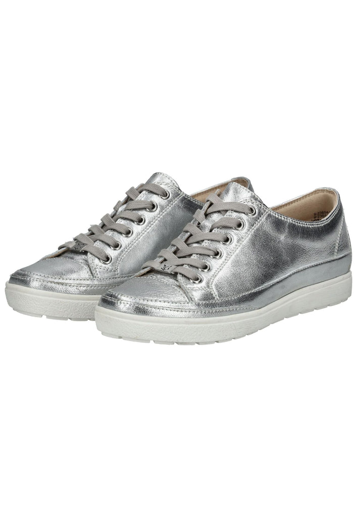 Caprice Sneaker Leder Silber