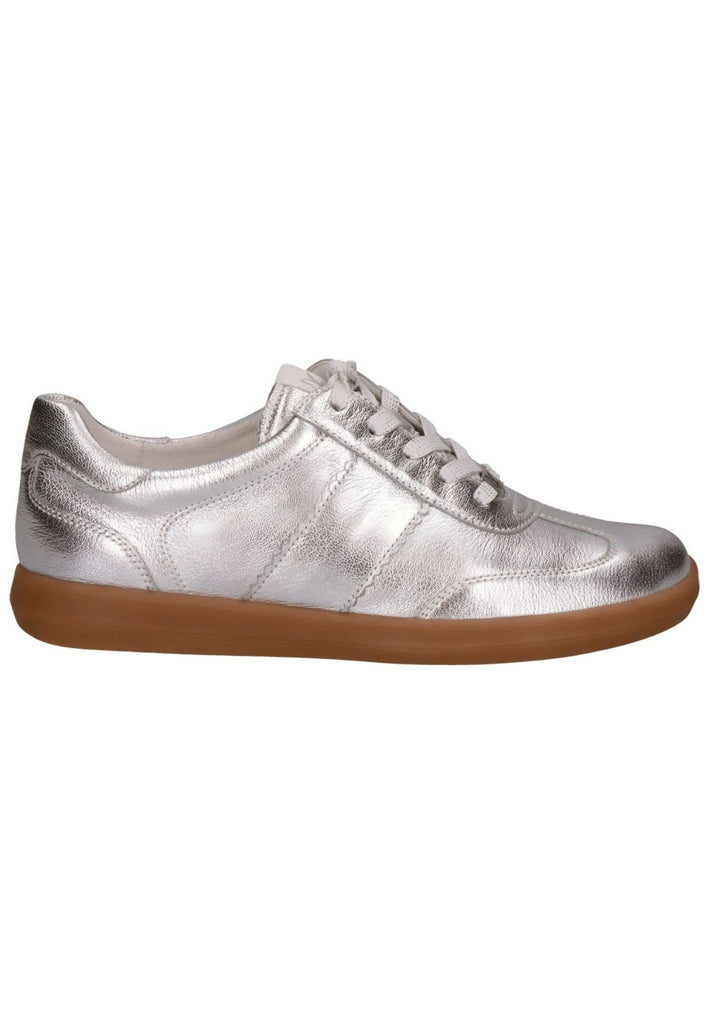 Caprice Sneaker Leder Silber