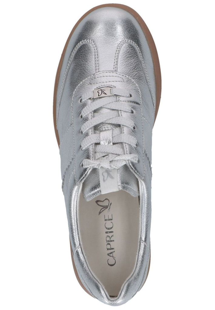Caprice Sneaker Leder Silber