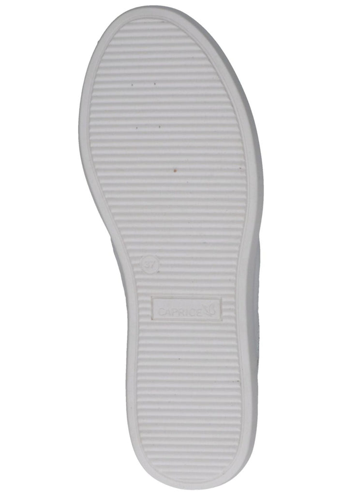 Caprice Sneaker Leder/Textil Weiß/Gold